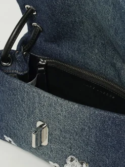 Borsa The Sequin Daisy Denim Mini Dual Marc Jacobs