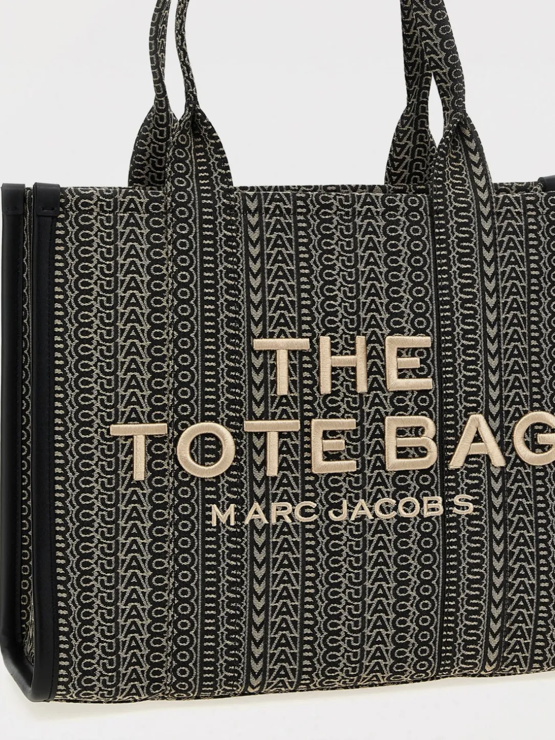 Borsa The Tote Bag Marc Jacobs in canvas jacquard