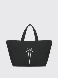 Borsa tote a spalla in cotone Rick Owens