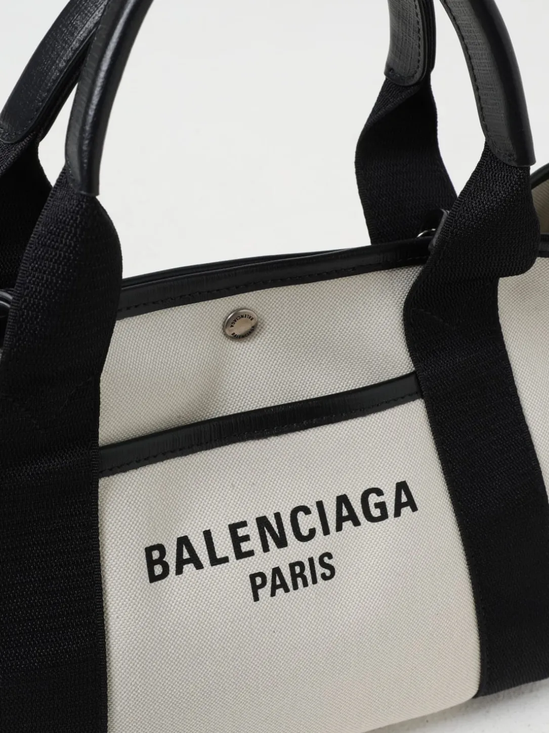 Borsa Tote Biarritz Small Balenciaga in canvas