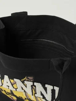 Borsa tote con stampa banane Ganni