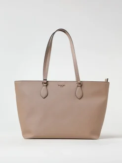 Borsa tote in pelle sintetica Twinset