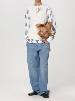 Borsa Tote JW Anderson in canvas di cotone