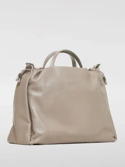 Borsa tote Mellow grande in pelle Brunello Cucinelli