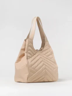 Borsa tote trapuntata Pinko in tessuto riciclato