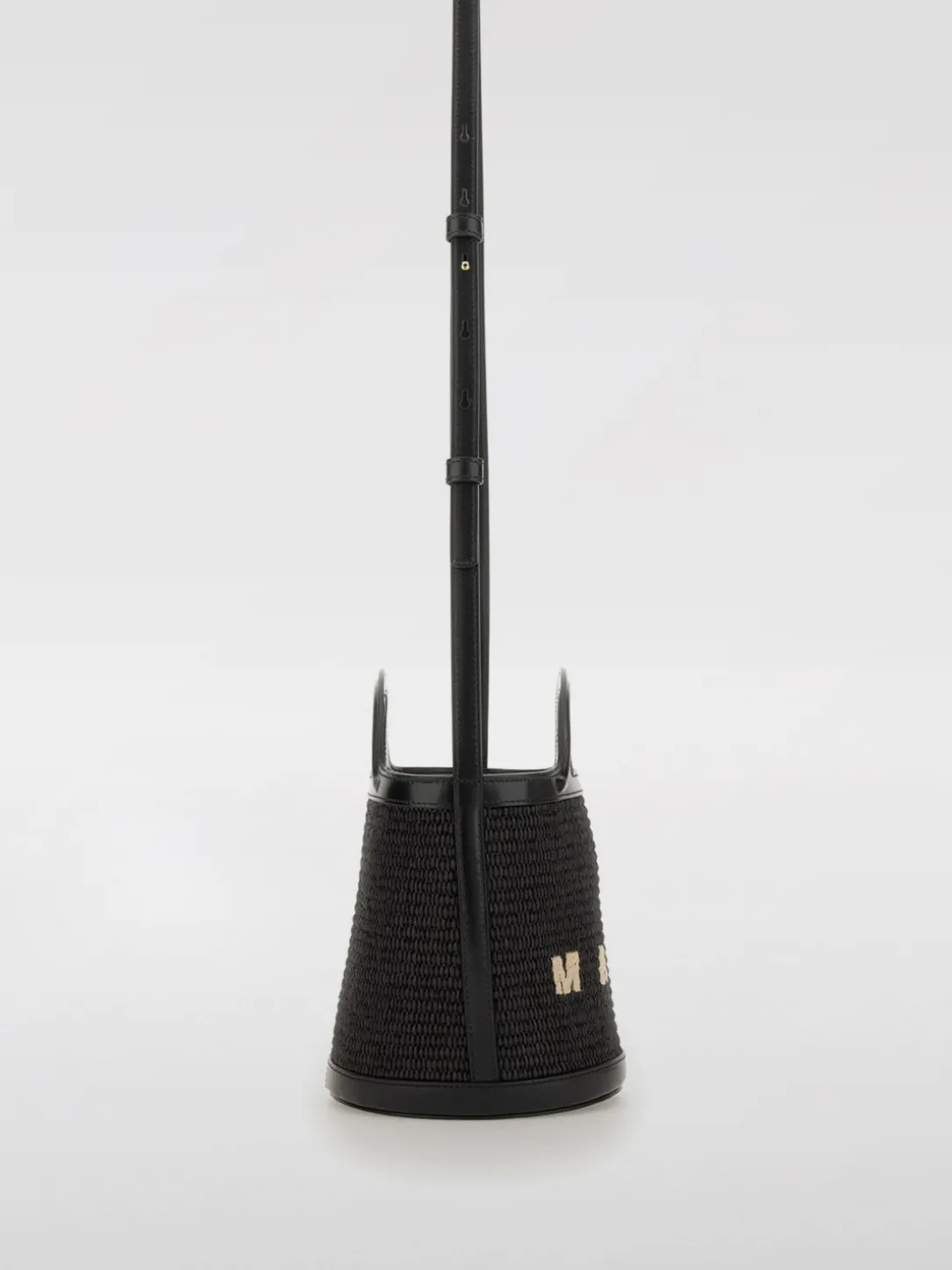 Borsa Tropicalia Marni in rafia e pelle