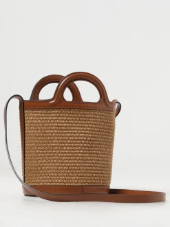 Borsa Tropicalia Marni in pelle e rafia
