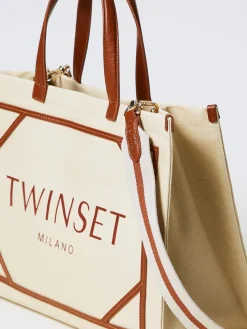 Borsa Twinset in canvas