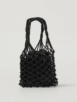 Borsa Twinset in tessuto lurex a rete