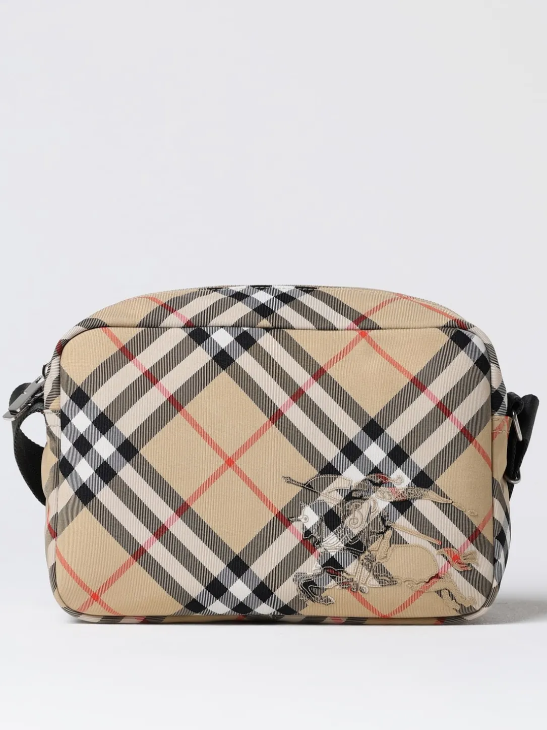 Borsa Vintage Check Burberry in nylon jacquard