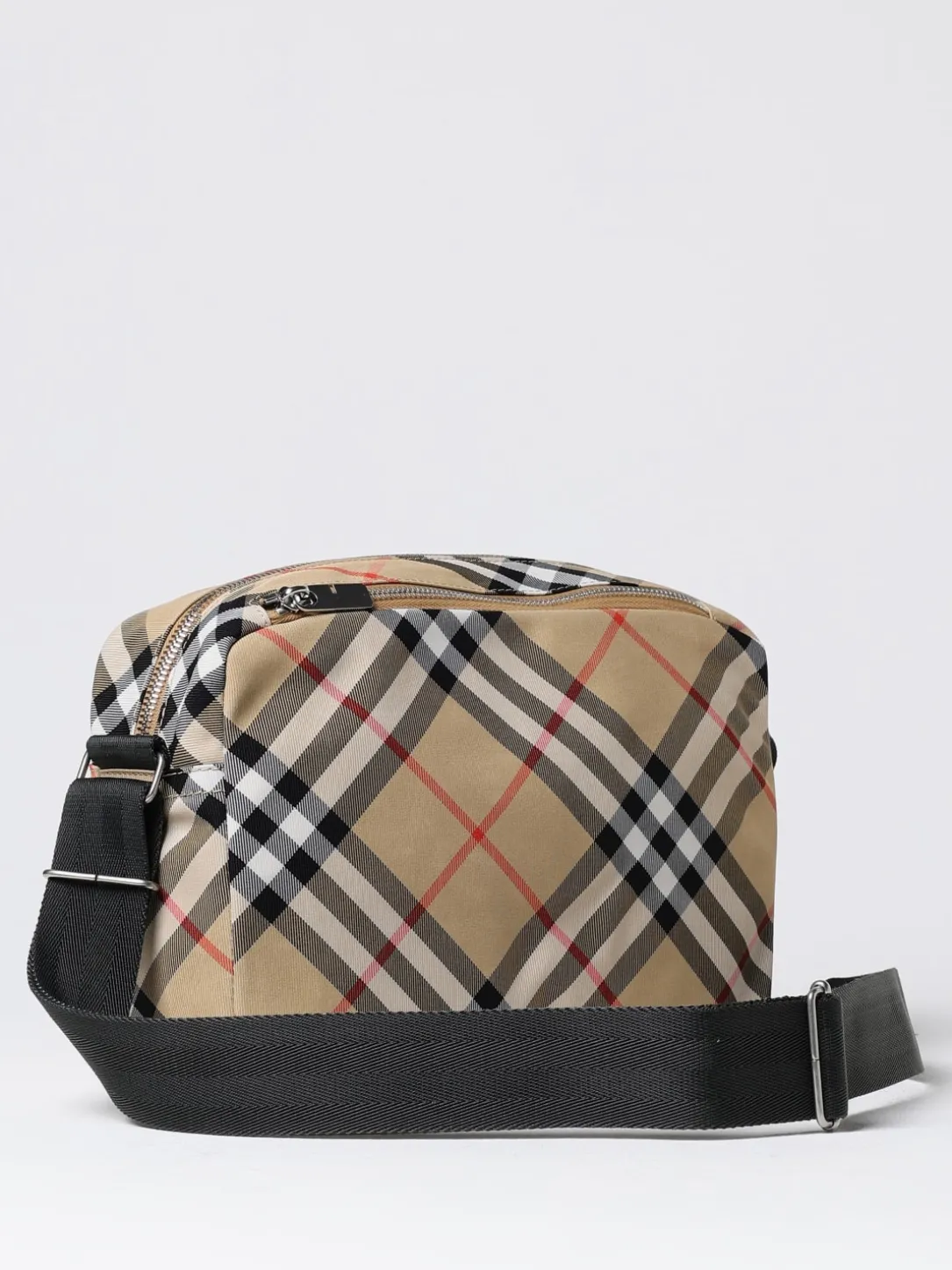 Borsa Vintage Check Burberry in nylon jacquard