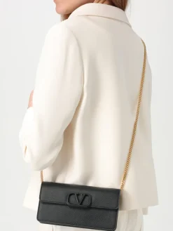 Borsa VLogo Signature Valentino Garavani in pelle a grana