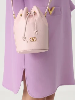 Borsa VLogo Signature Valentino Garavani in pelle a grana