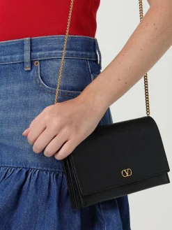 Borsa VLogo Signature Valentino Garavani in pelle a grana