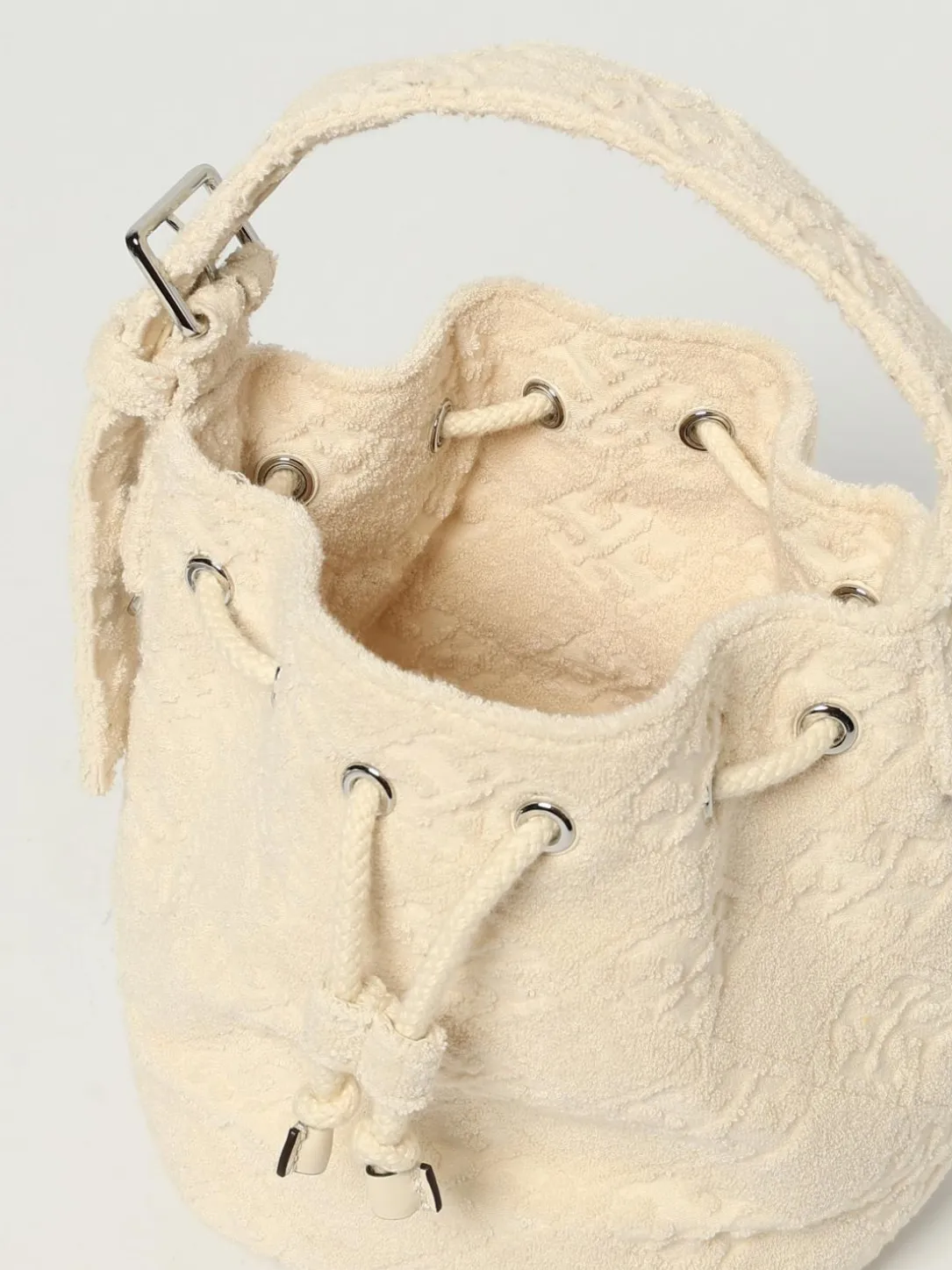 Borse a secchiello mini Mongram T Tory Burch