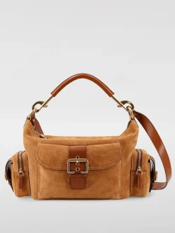 Borse a spalla camera utility Chloé in camoscio