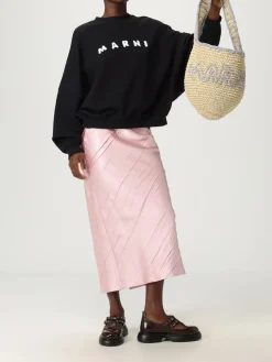 Borse a spalla Nassa piccola in rafia Marni