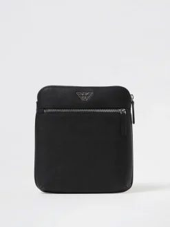 Borsello a tracolla con logo Emporio Armani