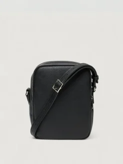 Borsello a tracolla Micro Pebble in pelle sintetica Calvin Klein