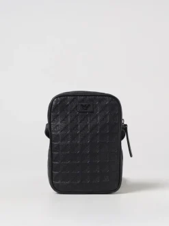 Borsello in pelle logata Emporio Armani