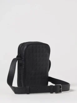 Borsello in pelle logata Emporio Armani