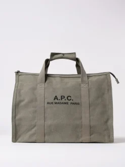 Borsone Gym Bag Recuperation A.P.C. in canvas di cotone