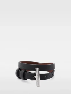 Bracciale McQueen in pelle a grana