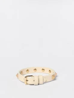 Bracciale Rockstud Valentino Garavani in pelle a grana