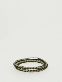 Bracciale Tod's in pelle intrecciata