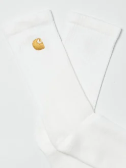 Calze Carhartt Wip in cotone stretch con logo ricamato