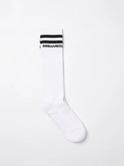 Calze in cotone con logo Dsquared2