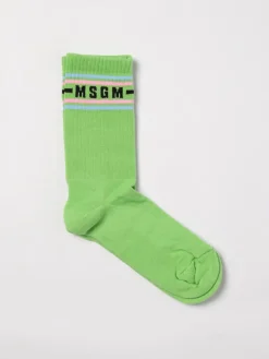 Calze in spugna di cotone MSGM Kids