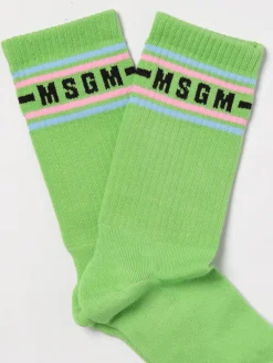 Calze in spugna di cotone MSGM Kids