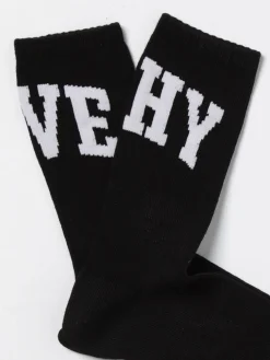 Calze in spugna di cotone con maxi logo Givenchy