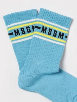 Calze in spugna di cotone MSGM Kids