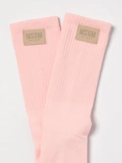 Calze in spugna di cotone MSGM Kids