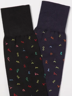 Calze Paul Smith in cotone jacquard