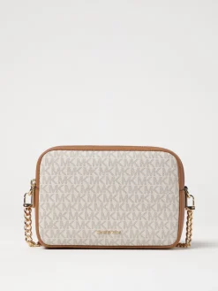 Camera bag a tracolla Bryant media con logo Michael Kors