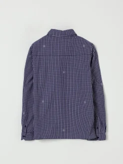 Camicia a quadretti con logo Givenchy