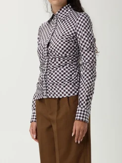 Camicia a quadretti Dolce & Gabbana in twill di cotone