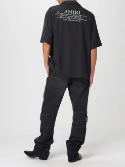 Camicia Amiri in misto cotone con logo