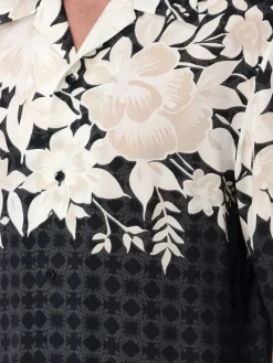 Camicia Amiri in viscosa con stampa floreale