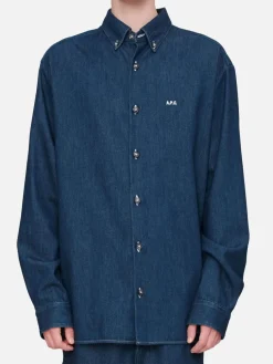 Camicia A.P.C. in cotone organico