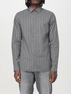 Camicia Armani Exchange in cotone stampato