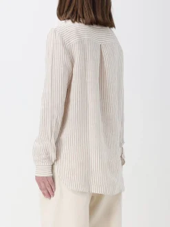 Camicia Barbour in lino a righe