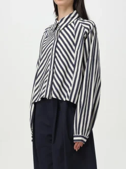 Camicia Barena in misto viscosa a righe