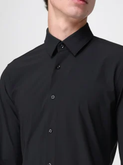 Camicia basic Boss in popeline di cotone