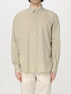 Camicia basic Brooksfield in misto lino