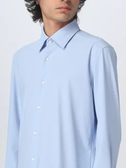 Camicia Boss in jersey stretch