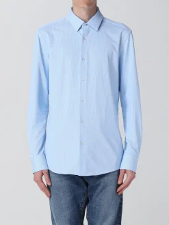 Camicia Boss in tessuto stretch riciclato